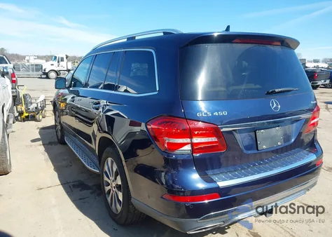 2018 Mercedes-Benz Gls 450 4Matic z USA, uszkodzony, nr VIN 4JGDF6EEXJB176496